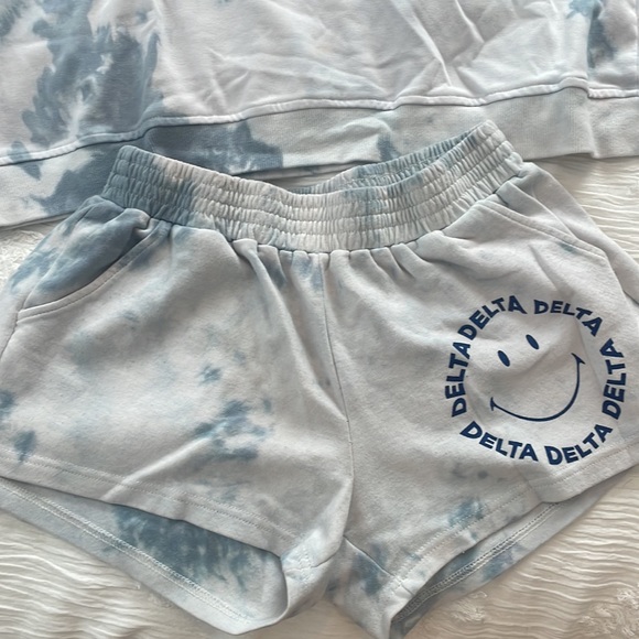 Tri Delt Sorority Tie- Die Sweat Set - Picture 2 of 3